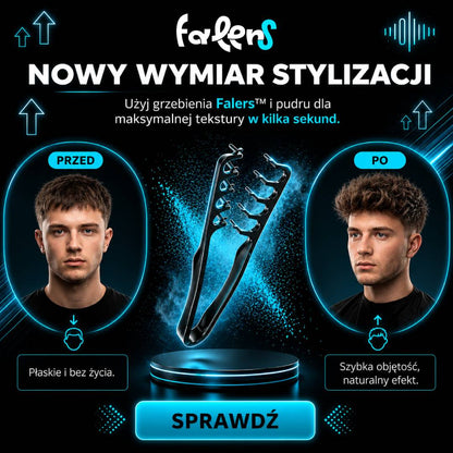 Falers™ Grzebień do fal i objętości