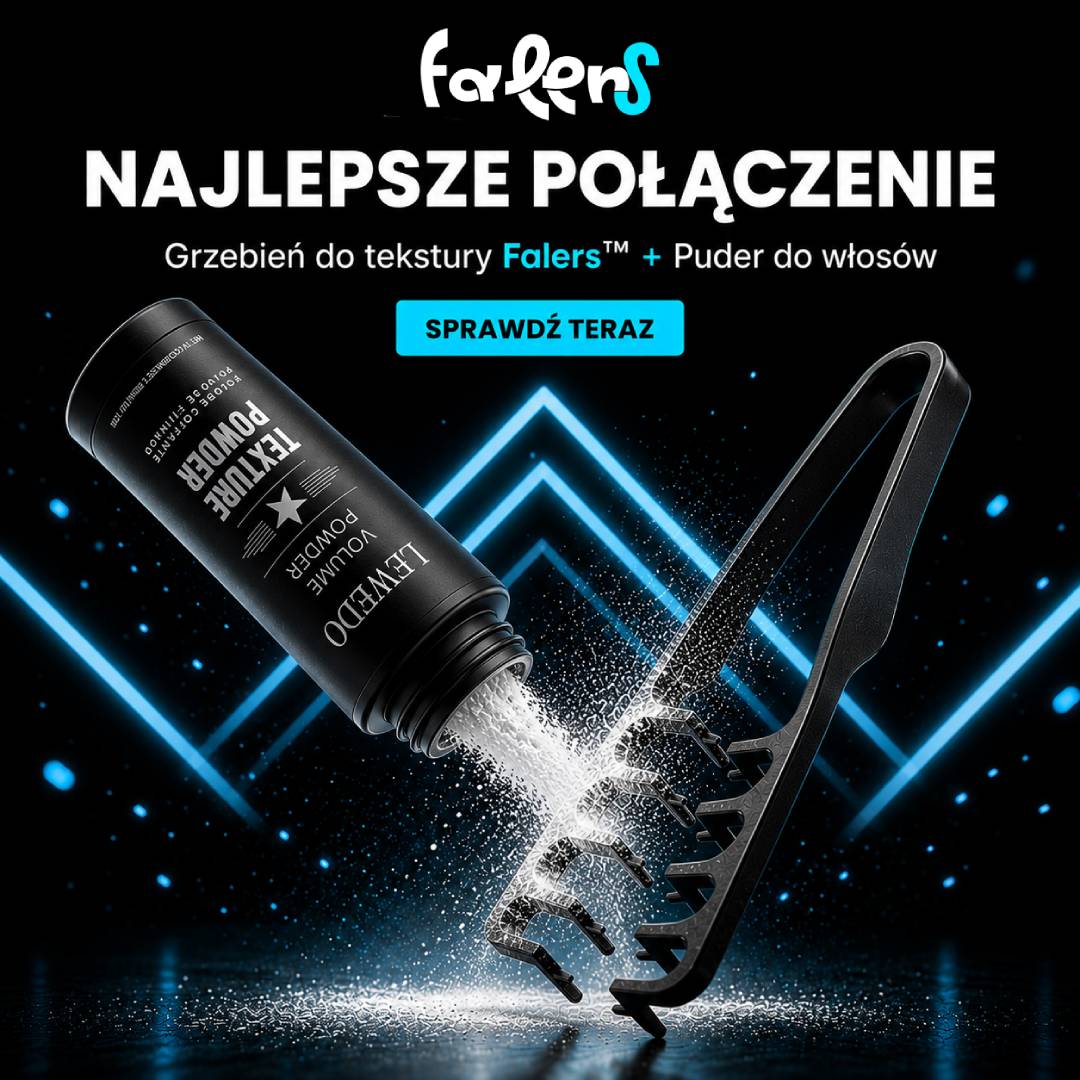 Falers™ Grzebień do fal i objętości